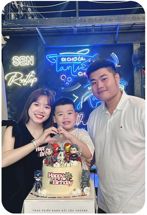Khoảnh khắc khách hàng DY Cake