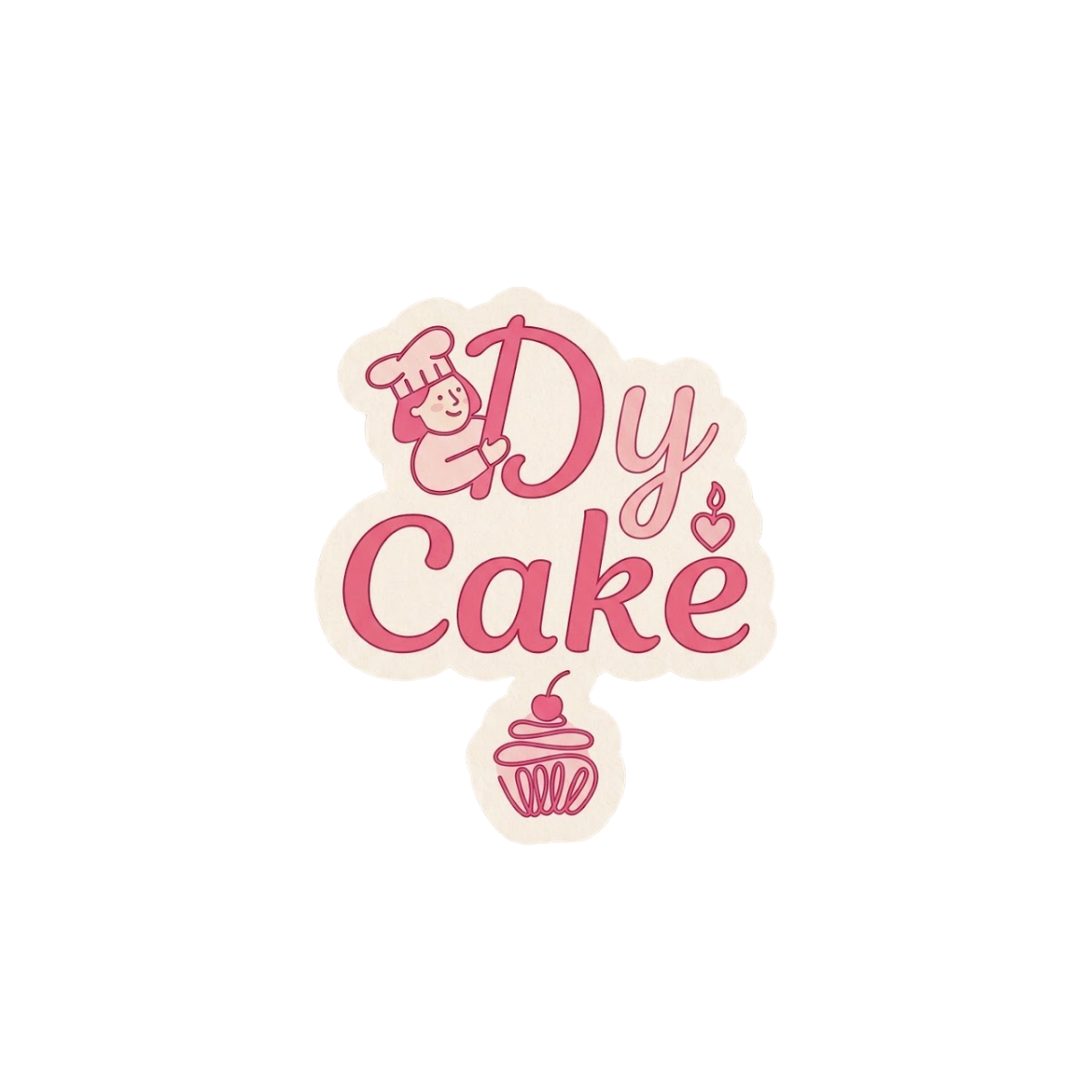 Dy Cake sticker