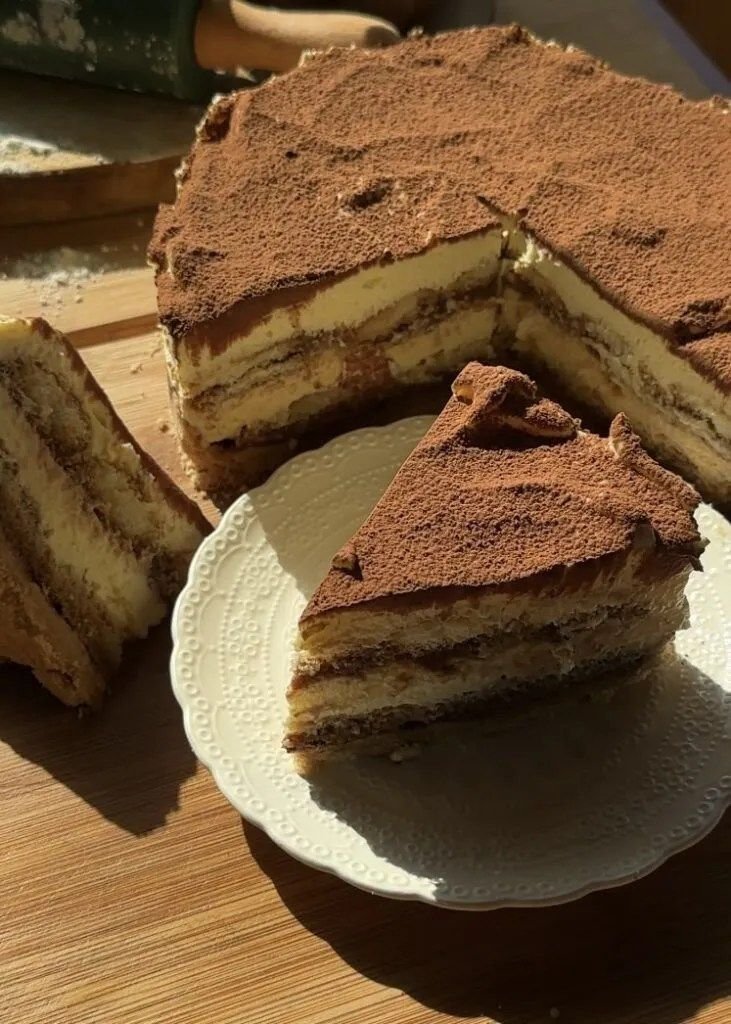 Thành phẩm tiramisu